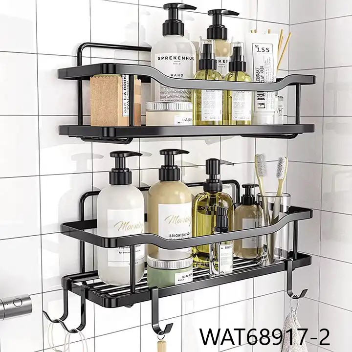 Elevate Your Bathroom Experience With Our Space-Saver Storage Rack!