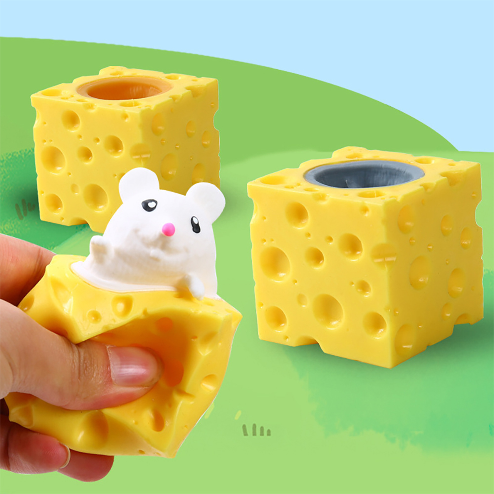 4.7cm Cheese stress relief toy