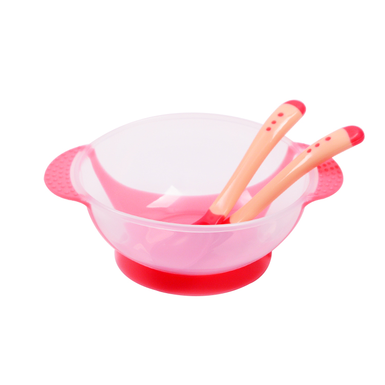 16cm Baby suction bowl with 2 spoons set